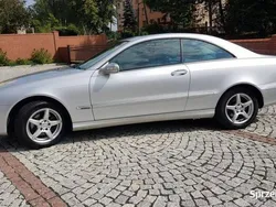Srebrny Używany 2003 Mercedes CLK240 Coupe | 25 900 zł