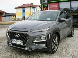 Szary Używany 2019 Hyundai Kona SUV | 57 900 zł (Dobra cena)