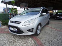 Srebrny Używany 2013 Ford Grand C-Max Minivan | 26 900 zł (Dość drogi)
