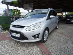 Srebrny Używany 2013 Ford Grand C-Max Minivan | 26 900 zł (Uczciwa cena)