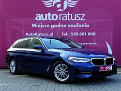 Niebieski ciemny (metalik) Używany 2021 BMW 530 Sedan/Limuzyna | 169 900 zł (Drogi)