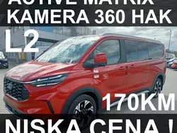 Czerwony (metalik) Nowe 2025 Ford Tourneo Custom Active Minivan | 268 017 zł (Uczciwa cena)