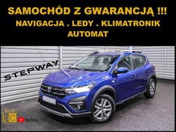 Niebieski (metalik) Używany 2021 Dacia Sandero Stepway Hatchback | 51 999 zł (Uczciwa cena)