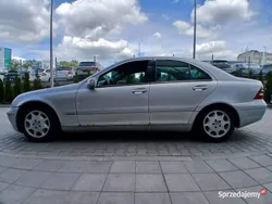 Srebrny (metalik) Używany 2002 Mercedes C220 Sedan/Limuzyna | 4900 zł