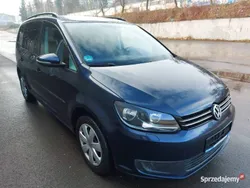 Granatowy Używany 2011 VW Touran Minivan | 25 900 zł (Dość drogi)