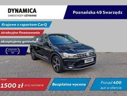 Czarny Używany 2020 VW Tiguan Highline SUV | 91 900 zł (Uczciwa cena)