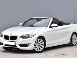 Mineral white metallic metalizowany Używany 2015 BMW 220 Advantage Kabriolet | 69 900 zł (Dobra cena)