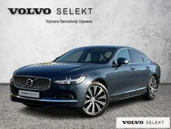 Niebieski Używany 2024 Volvo S90 Sedan/Limuzyna | 193 900 zł (Uczciwa cena)