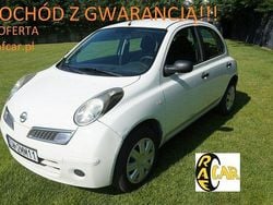 Biały Używany 2008 Nissan Micra Hatchback | 6999 zł (Uczciwa cena)