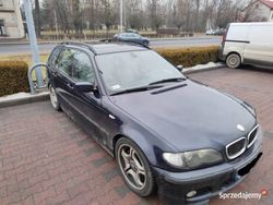 Granatowy Używany 2003 BMW 320 Kombi | 9000 zł (Super Cena)
