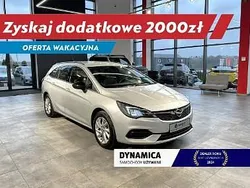Srebrny Używany 2021 Opel Astra Kombi | 54 900 zł (Dość drogi)