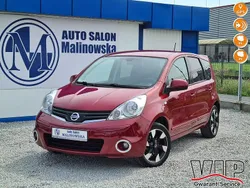 Wiśniowy Używany 2013 Nissan Note Minivan | 26 900 zł (Uczciwa cena)