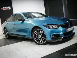 Niebieski Używany 2017 BMW 430 Sport Line Coupe | 111 500 zł (Dość drogi)