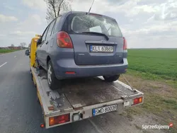 Srebrny Używany 2003 Toyota Corolla Verso Minivan | 1600 zł