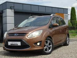 Brązowy (metalik) Używany 2013 Ford Grand C-Max Minivan | 19 900 zł (Dobra cena)