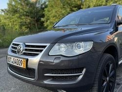 Brązowobeżowy Używany 2008 VW Touareg SUV | 38 000 zł (Drogi)