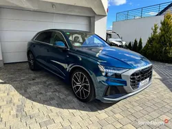 Niebieski Używany 2019 Audi Q8 Ambiente SUV | 229 900 zł