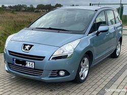 Niebieski Używany 2010 Peugeot 5008 Premium Minivan | 14 900 zł