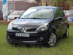 Czarny Używany 2008 Renault Clio III Hatchback | 7999 zł