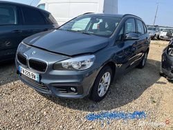 Niebieski Używany 2015 BMW 218 Active Tourer Minivan | 26 900 zł