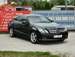 Czarny Używany 2010 Mercedes E250 Coupe | 43 900 zł