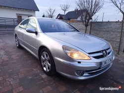 Srebrny Używany 2008 Peugeot 607 Sedan/Limuzyna | 10 900 zł