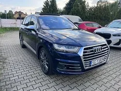 Niebieski Używany 2018 Audi SQ7 SUV | 199 000 zł