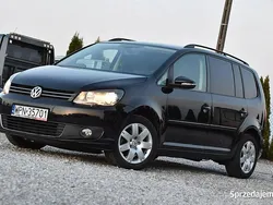 Czarny Używany 2013 VW Touran Minivan | 27 900 zł (Super Cena)