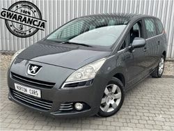Szary Używany 2010 Peugeot 5008 Minivan | 24 900 zł