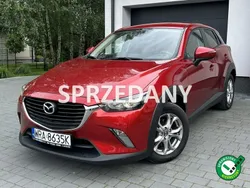 Bordowy Używany 2017 Mazda CX-3 SUV | 57 900 zł (Uczciwa cena)