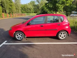 Czerwony Używany 2005 Chevrolet Aveo Hatchback | 2700 zł (Dobra cena)