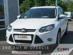 Biały Używany 2014 Ford Focus Kombi | 30 900 zł