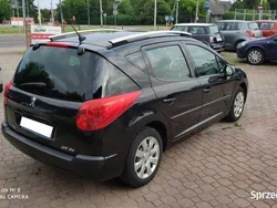 Czarny Używany 2008 Peugeot 207 Sedan/Limuzyna | 13 000 zł (Dość drogi)