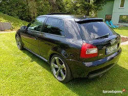 Czarny Używany 2003 Audi S3 Hatchback | 22 000 zł