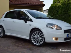 Biały Używany 2009 Fiat Grande Punto Sport Hatchback | 14 900 zł (Dość drogi)