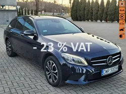 Niebieski ciemny (metalik, perła) Używany 2019 Mercedes C220 Kombi | 99 000 zł (Drogi)