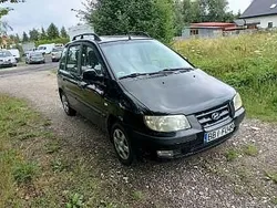 Czarny Używany 2004 Hyundai Matrix Minivan | 1700 zł