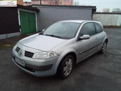 Srebrny (metalik) Używany 2004 Renault Mégane Coupé Coupe | 7950 zł