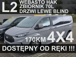 Szary Używany 2024 Ford Tourneo Custom Titanium Van | 283 447 zł
