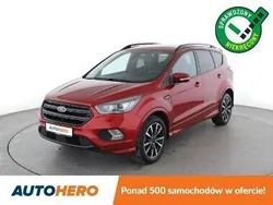 Bordowy Używany 2018 Ford Kuga ST-Line SUV | 60 000 zł (Uczciwa cena)