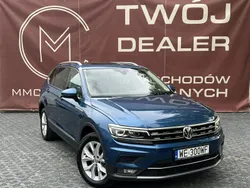 Niebieski (metalik) Używany 2019 VW Tiguan Allspace SUV | 89 900 zł (Super Cena)