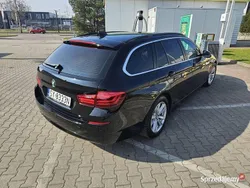 Czarny Używany 2015 BMW 525 Comfort Edition Kombi | 65 000 zł (Dość drogi)