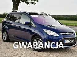 Niebieski ciemny (metalik, perła) Używany 2015 Ford Grand C-Max Minivan | 28 999 zł (Uczciwa cena)