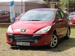 Bordowy Używany 2007 Peugeot 307 Hatchback | 6999 zł (Dość drogi)