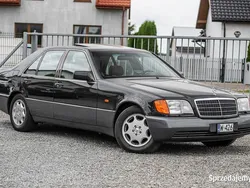 Grafitowy Używany 1993 Mercedes S500 Sedan/Limuzyna | 125 000 zł