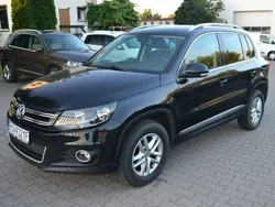 Czarny Używany 2010 VW Tiguan SUV | 42 900 zł (Uczciwa cena)