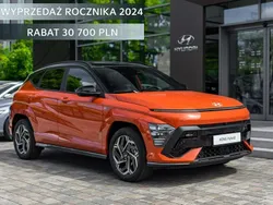 Pomarańczowy (metalik) Nowe 2024 Hyundai Kona SUV | 139 800 zł (Dobra cena)