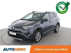Szary (metalik) Używany 2016 Toyota RAV4 Hybrid Lounge SUV | 83 500 zł