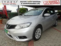Srebrny Używany 2014 Nissan Pulsar Hatchback | 31 900 zł (Uczciwa cena)