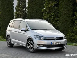 Szary (metalik, perła) Używany 2016 VW Touran Minivan | 47 900 zł (Uczciwa cena)